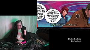 Naked Night Springs playthrough with big tits revealed