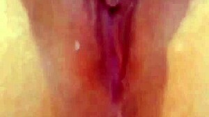 White girl with piercing masturbates to intense orgasm in videos