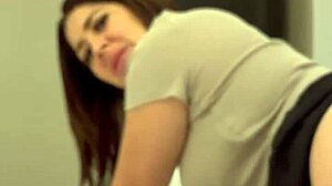 My new curvy maid has such a big ass!