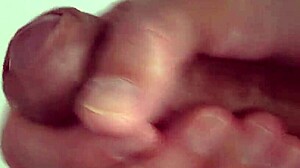 Solo Masturbation Close-Up View.