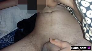 my hot girlfriend fucked deep and eats all cum