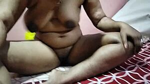 Indian Girl with Big Natural Tits Stars in Wild Christmas Fuck Fest