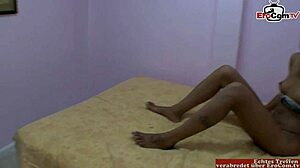 I orgasm with ebony lesbian sluts using a double dildo