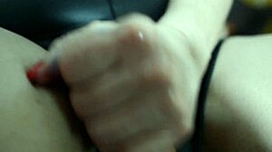 Hot Oiled Handjob with Pussy Rub