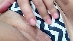 Latina amateur in reality fetish party shows off her big hairy Brazilian ass in digital fun