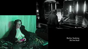 Naked Night Springs playthrough with big tits revealed