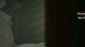 Christa cheats on tonyo in ntr gameplay with creampie