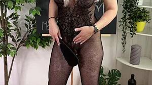 Intense BDSM Session With Teacher In Nylon And Heels