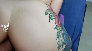 Horny Latina Delivers Intense Blowjob and Anal Action!