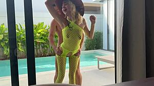 Asian Cowgirl Rides Hard in Sexy POV Action Scene