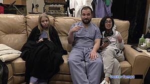 Dr. Tampa's Bratty Cheerleading Physical With Jasmine Rose