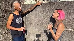 Carmona's Friend Maloka Takes Me Hard in His Backyard