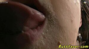 Bootylicious Eurobabe gets her tight ass pounded!