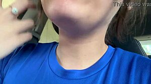 Latina lover spits in mouth