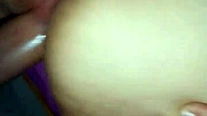 Slamming my mature neighbor’s tight backdoor hard. She’s squirting all over the place!