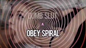 Hypno gjør henne til sexleke bimbo i garasjen