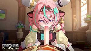 Animated Video Featuring Cartoon Characters in Action