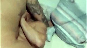 Visiting friend's house turned into a wild ménage with husband's buddy