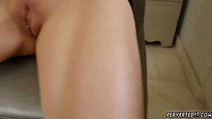 milf jane doux gives first handjob while dad’s away