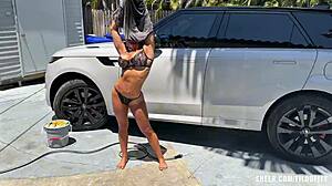 Filoufitt and Essie Gotback, can you handle this rough public fucking and huge cumshot?