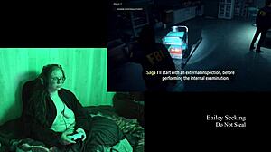 Naked alan wake 2 play through part 2