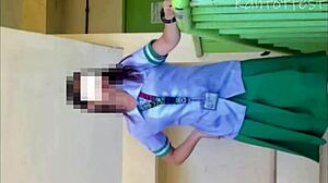 Super Beautiful Pinay Senior Student As Walker