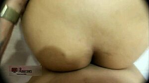 Infiel Hermanastra Gags on My Hard Shaft