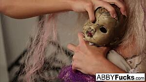 A Musical Tease During Abigail Mac's Photo Shoot