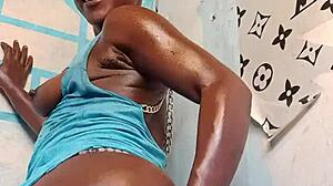 Come watch this sexy ebony crazybitch from Ghana now!  