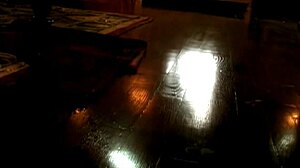 she's petite with gorgeous fit body and shaved pussy, fucking in missionary and getting facial