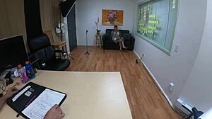 Nataly dewalt in casting session sucking cock