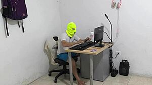 Hey, dirty neighbor begs for cock and acts all kinky