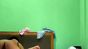 Indian Couple Enjoys Hotel Room Time