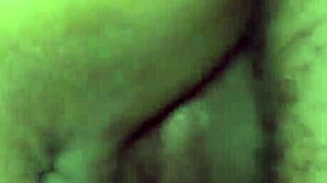 i put her on all fours, she gave me her cunt passionately.