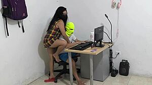 Hey, dirty neighbor begs for cock and acts all kinky