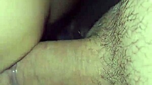 i put her on all fours, she gave me her cunt passionately.