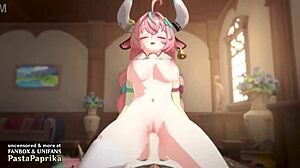 Animated Video Featuring Cartoon Characters in Action