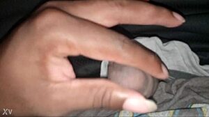 Stroking Small Cock While Gaming on Skyrim