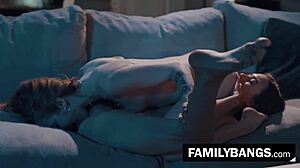 Romantic night meeting with stepsister karla kush and jill kassidy