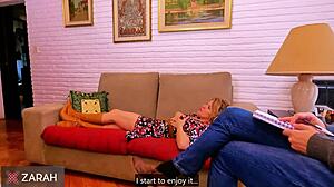 milf gets female orgasm and anal creampie in new treatment