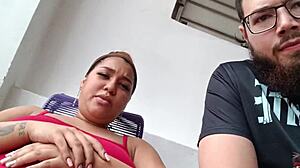 Colombian Beauty Begs for Threesome Action