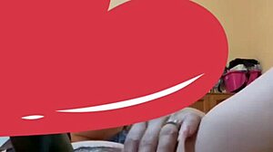 latina teen 18+ uses dildo on pussy