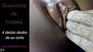 i stick four fingas in her wet pussy