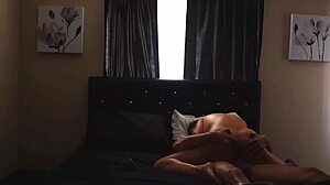 Blonde wife enjoys passionate sex