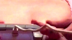 dirty german milf gives wet blowjob to big cock?