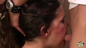 SEXY BRUNETTE SELENA SILVER MOANS IN PURE PLEASURE WHILE TAKING BIG COCK BALLS DEEP