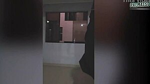 Chubby Foreigner Shows Off for Work, Then Hooks Up at Hotel.