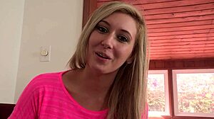 Lilly banks wants daddy to watch her get fucked