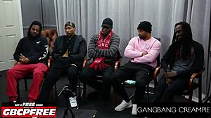 Hot milf joins intense group activity