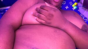 Ebony Beauty with Big Ass Fucks and Rides Neighbor's Huge Cock